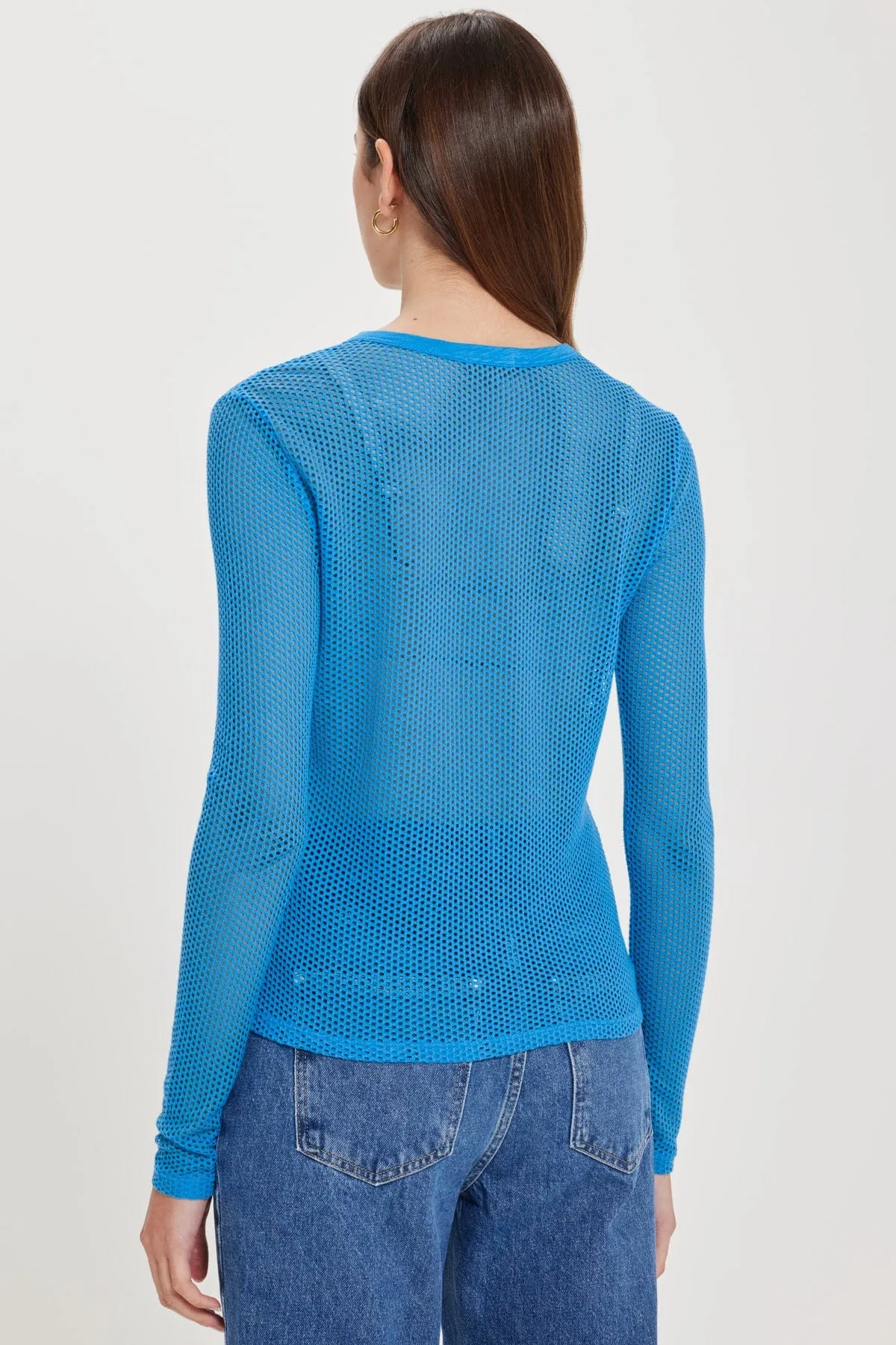 Aubrey Fishnet Top sold by Goldie Tees product image thumbnail 5