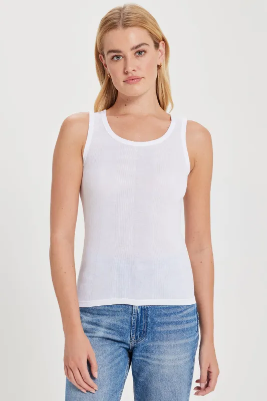 Variegated Rib Tank sold by Goldie Tees