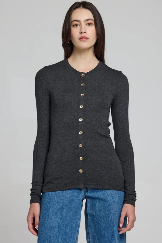 Marina Ribbed Cardigan sold by Goldie Tees