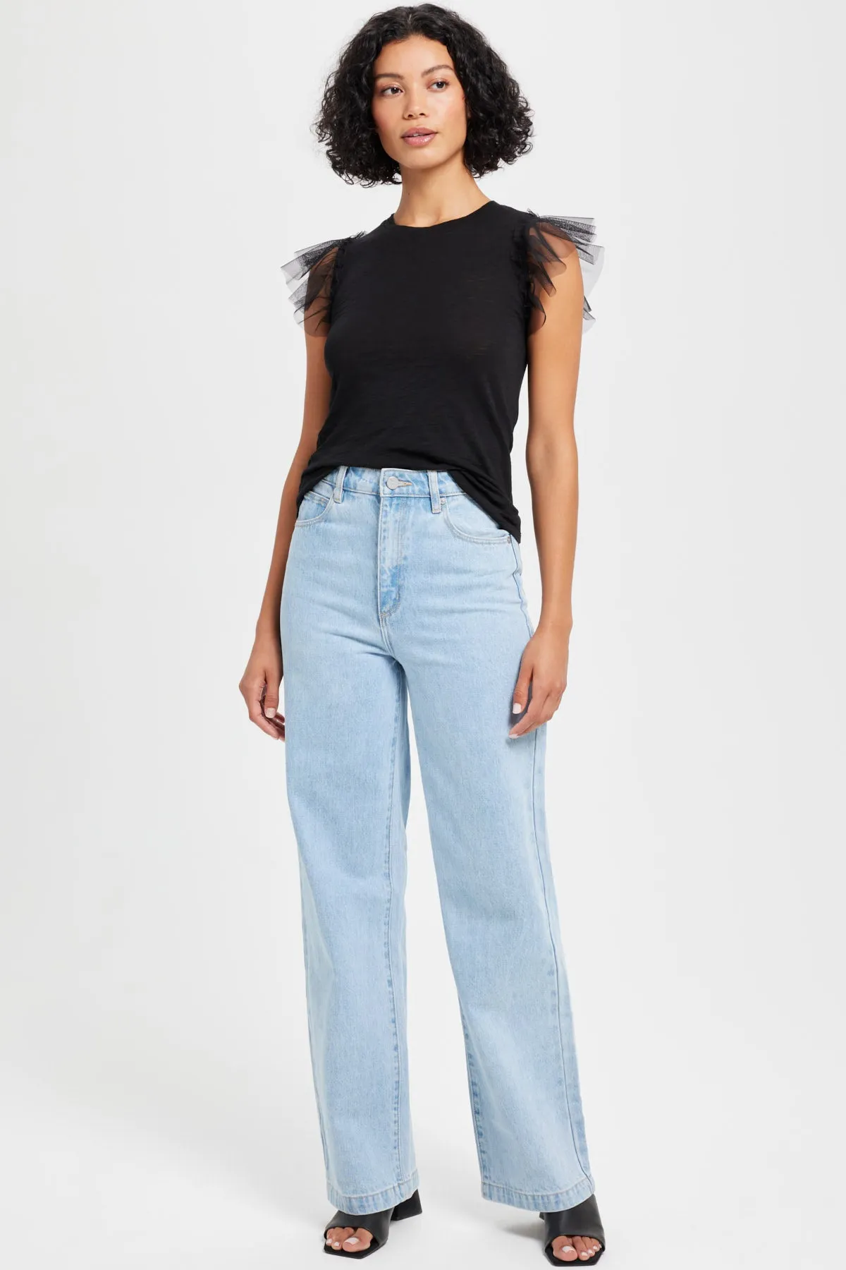 Tulle Ruffle Shell sold by Goldie Tees product image thumbnail 2