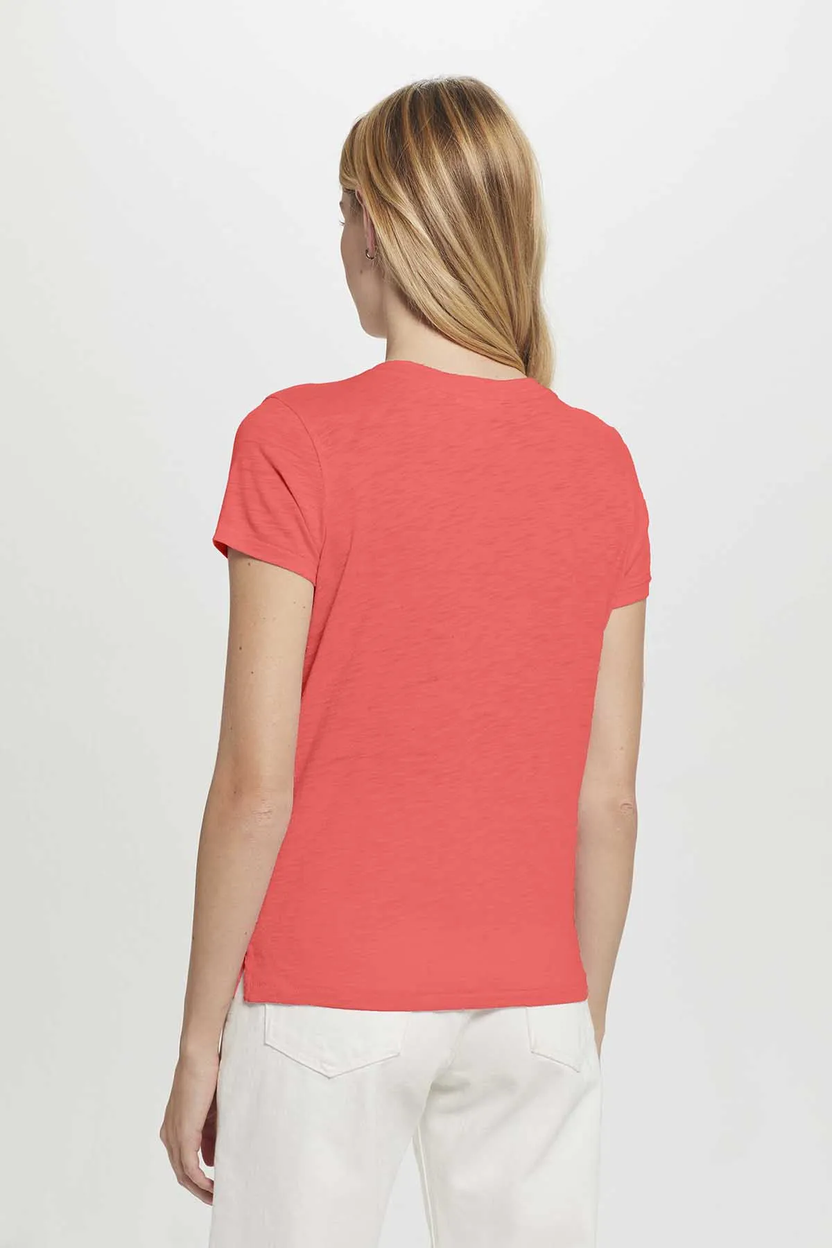 Signature Slub V Neck Boy Tee sold by Goldie Tees product image thumbnail 4