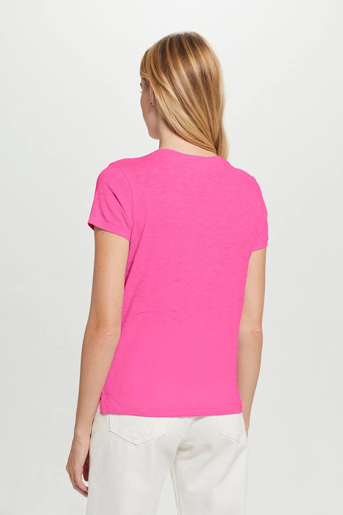 Signature Slub V Neck Boy Tee sold by Goldie Tees product image thumbnail 2