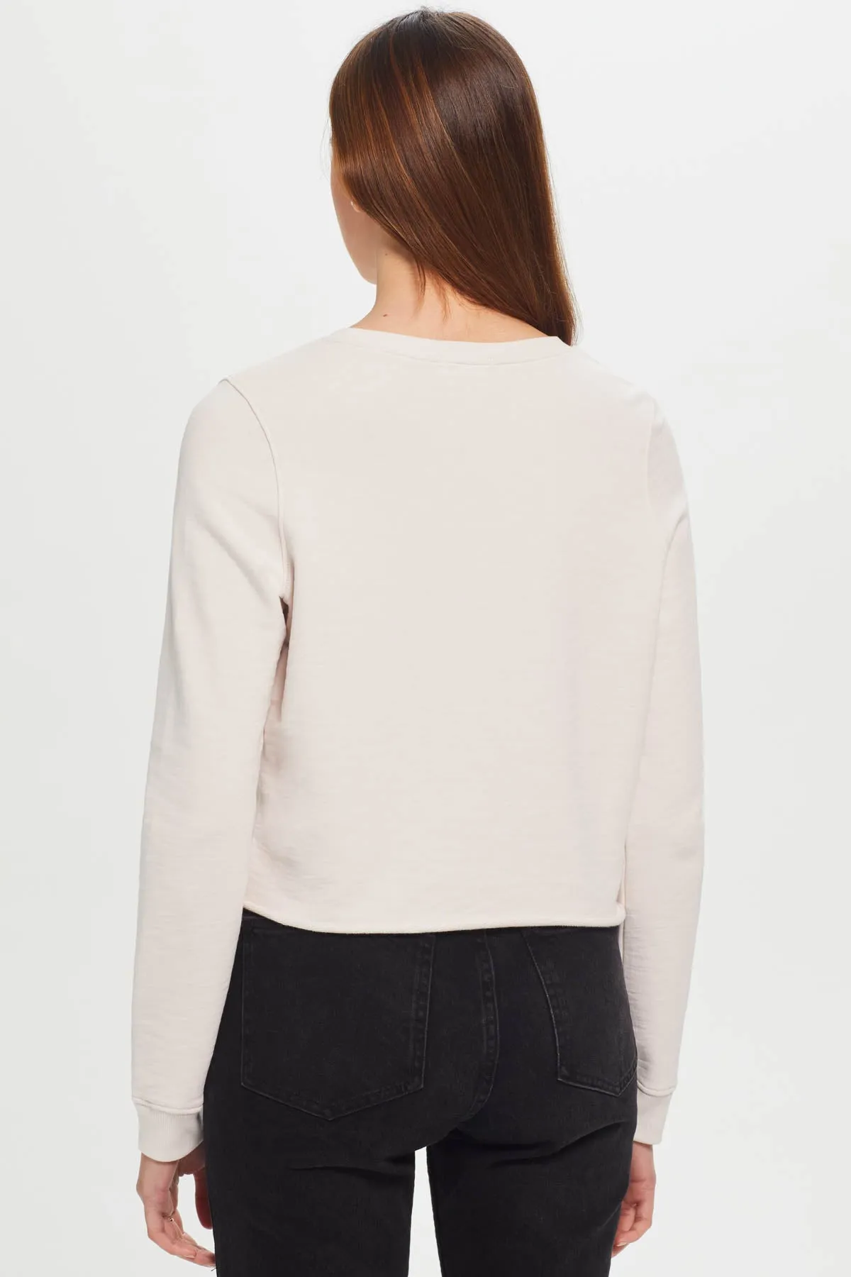 Melrose Crop Sweatshirt sold by Goldie Tees product image thumbnail 3