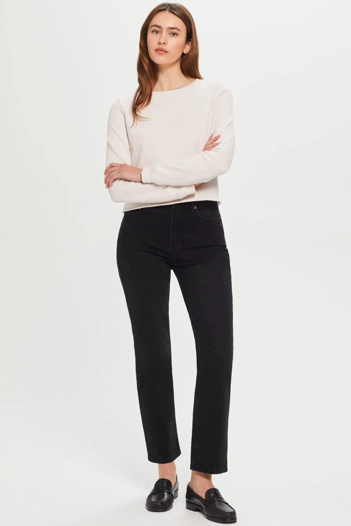 Melrose Crop Sweatshirt sold by Goldie Tees product image thumbnail 2