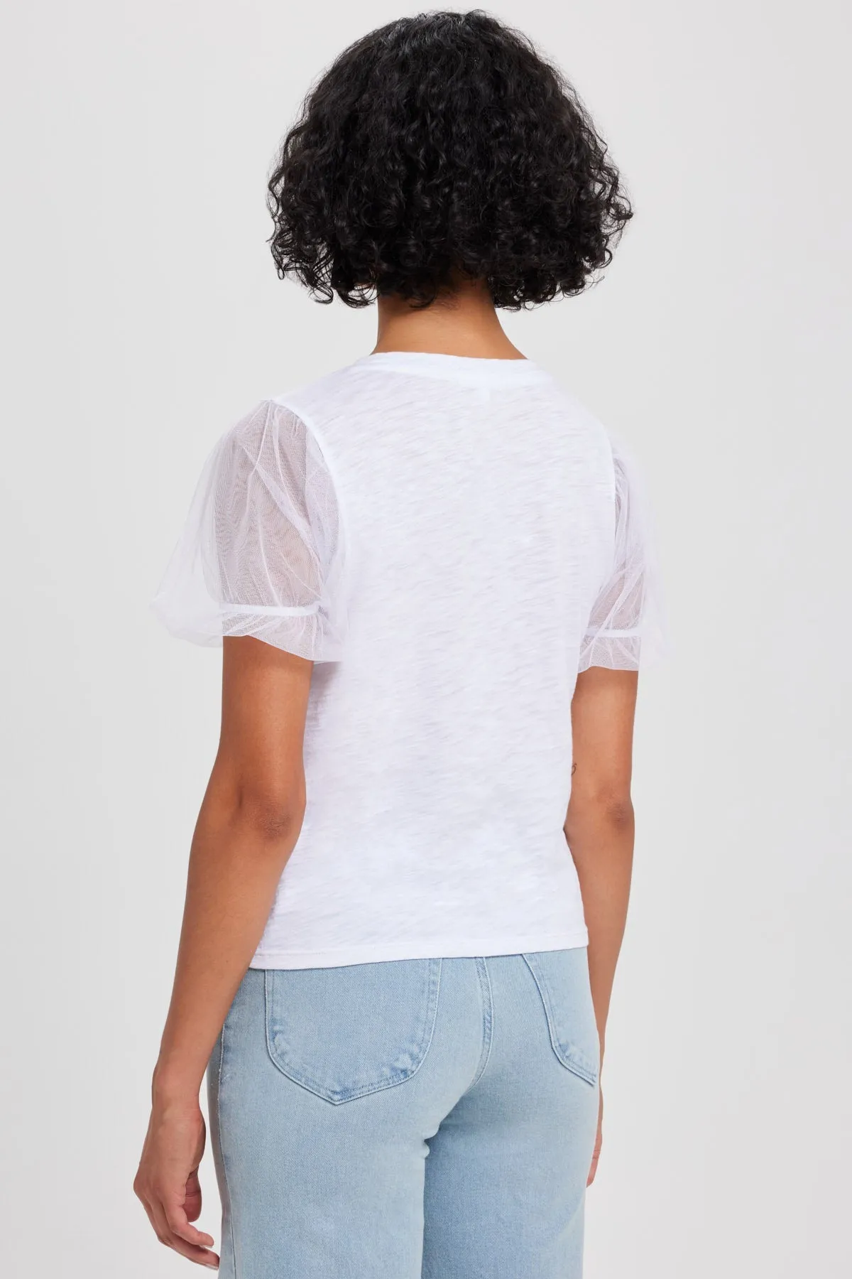 Tulle Princess Sleeve Tee sold by Goldie Tees product image thumbnail 2