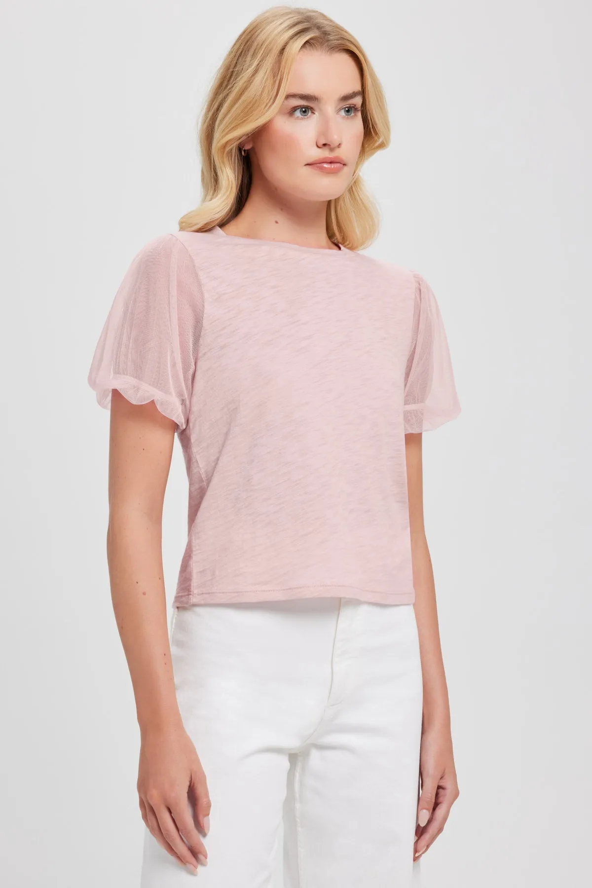 Tulle Princess Sleeve Tee sold by Goldie Tees product image thumbnail 3