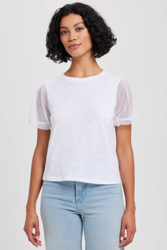 Tulle Princess Sleeve Tee sold by Goldie Tees