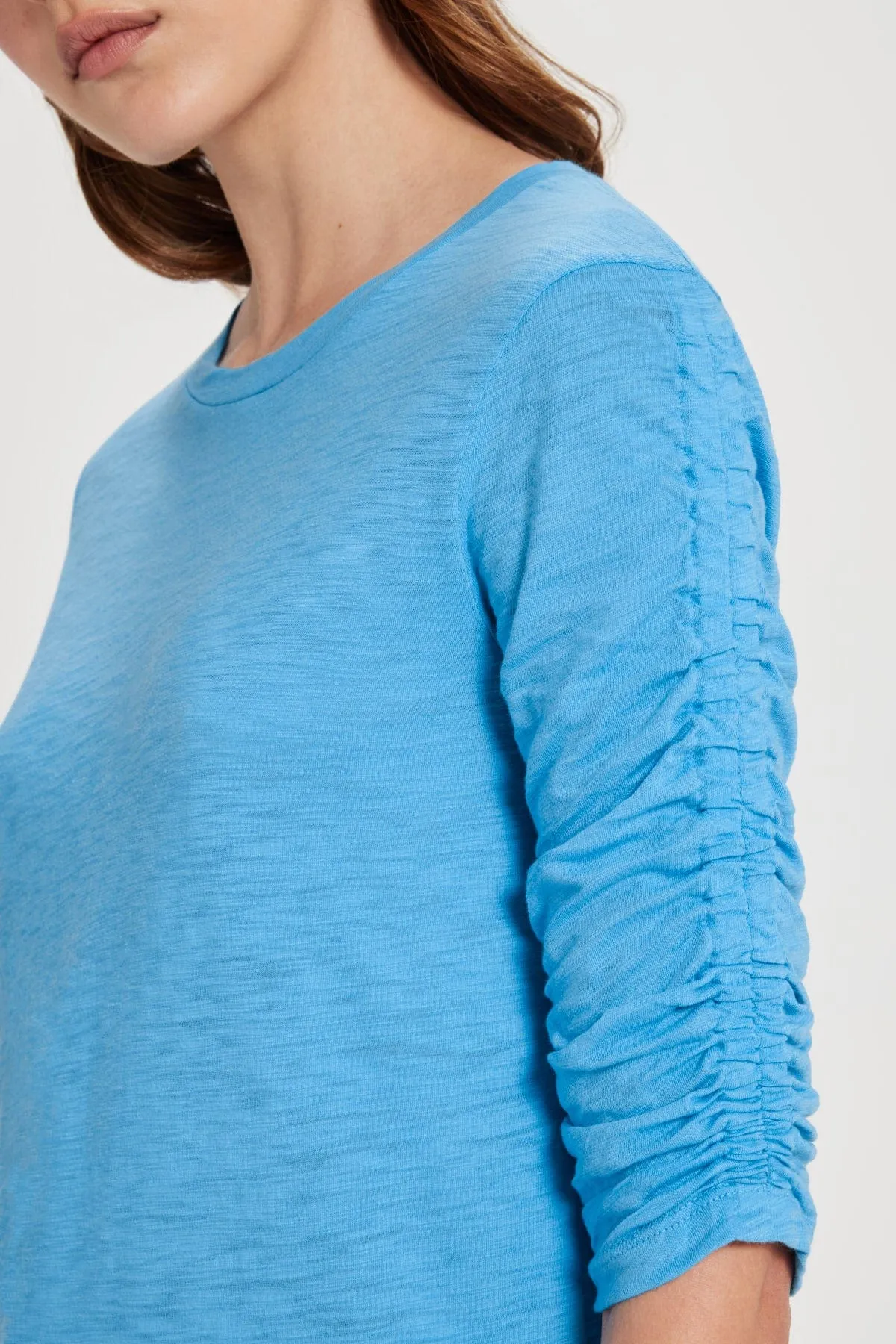 Ruched Half Sleeve Tee sold by Goldie Tees product image thumbnail 3