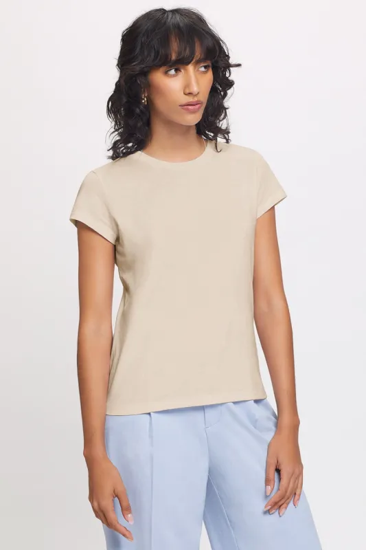 Organic Crew Neck Tee sold by Goldie Tees