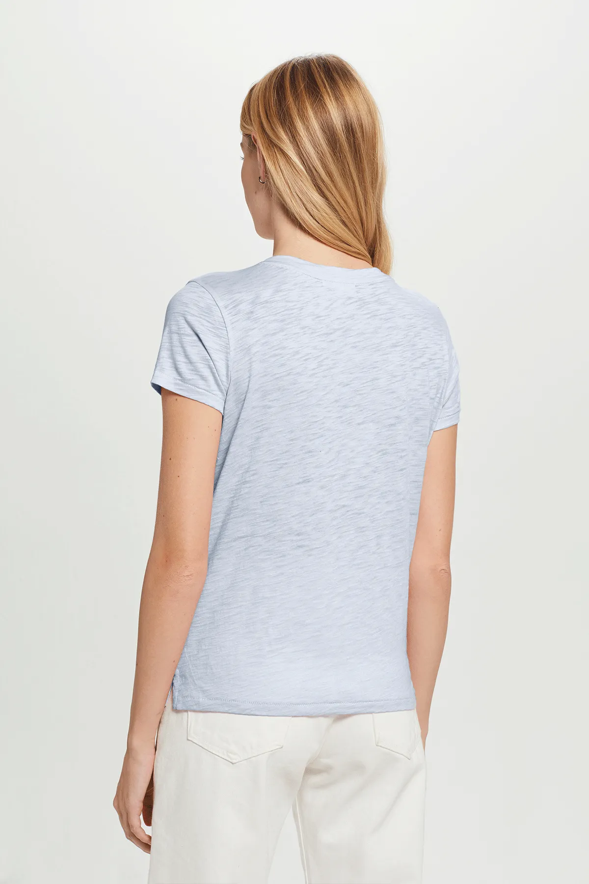 Signature Slub V Neck Boy Tee sold by Goldie Tees product image thumbnail 2