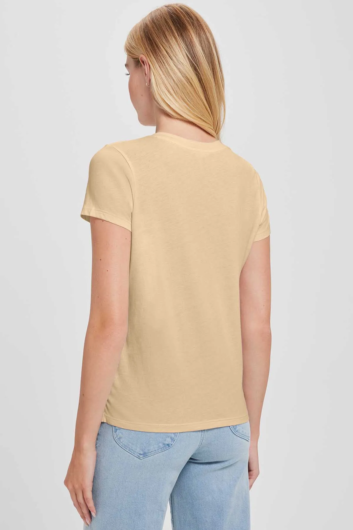 Organic V Neck Boy Tee sold by Goldie Tees product image thumbnail 2