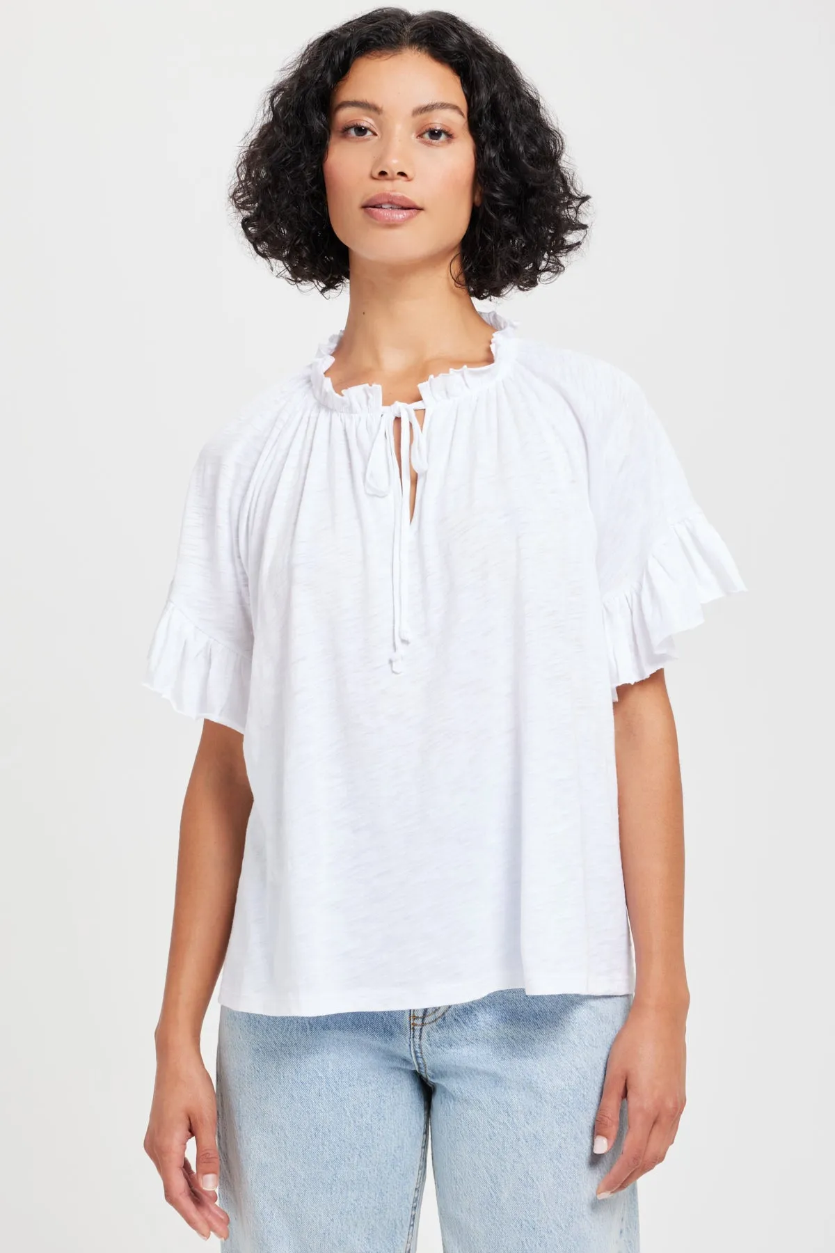 Baja Peasant Top sold by Goldie Tees