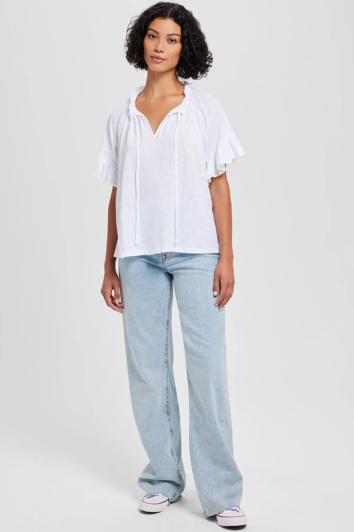 Baja Peasant Top sold by Goldie Tees product image thumbnail 2