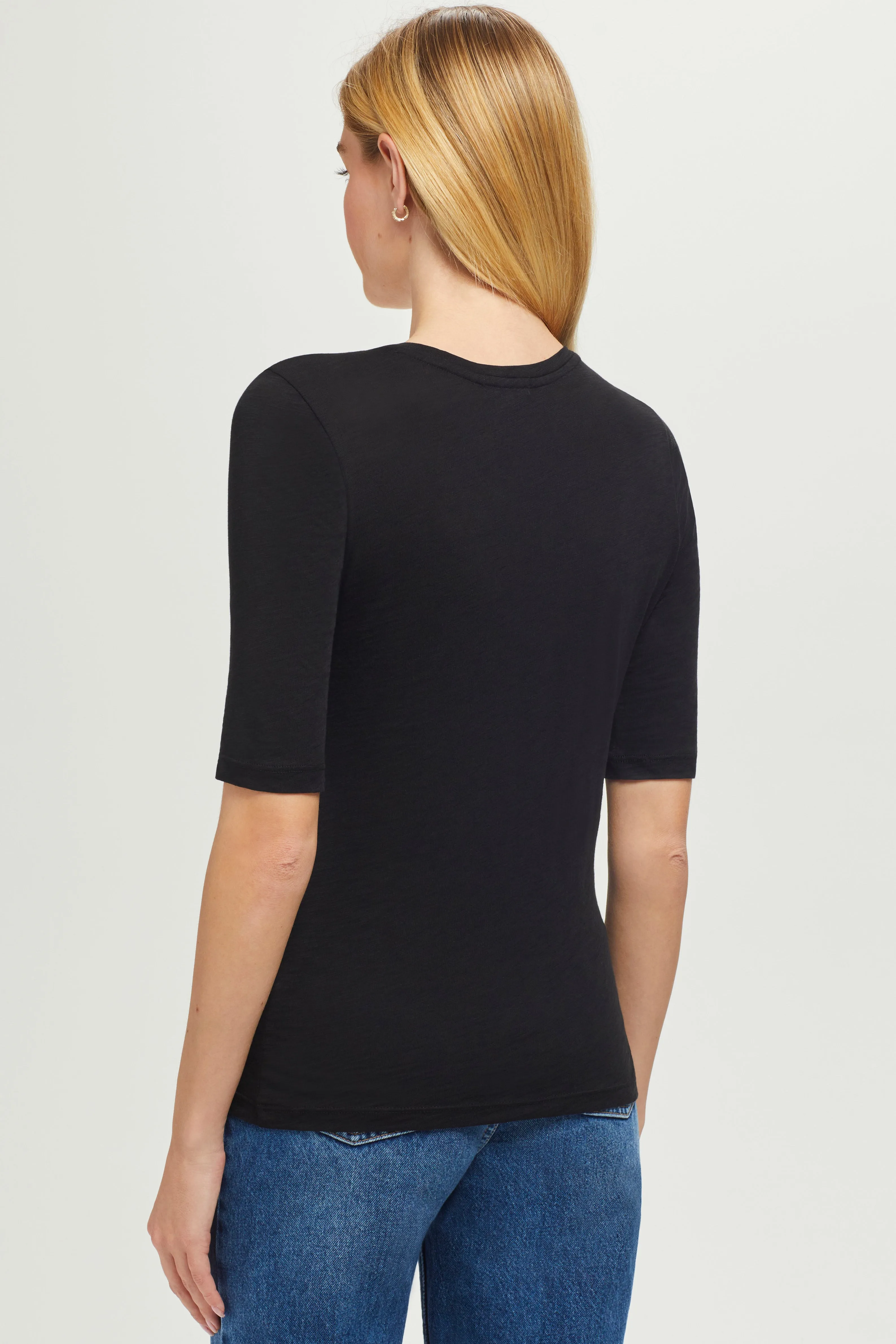 Signature Slub Half Sleeve Tee sold by Goldie Tees product image thumbnail 5