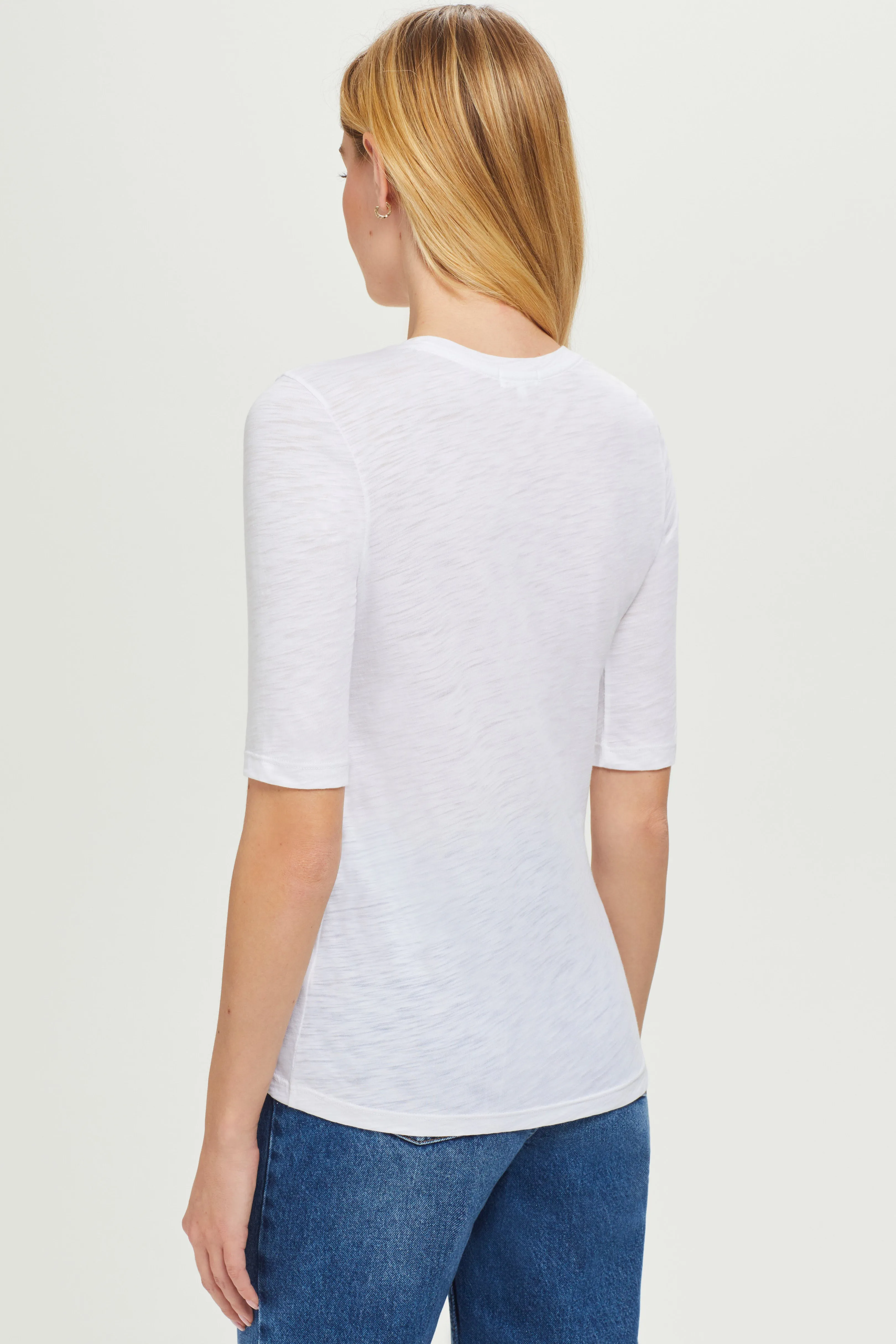 Signature Slub Half Sleeve Tee sold by Goldie Tees product image thumbnail 3