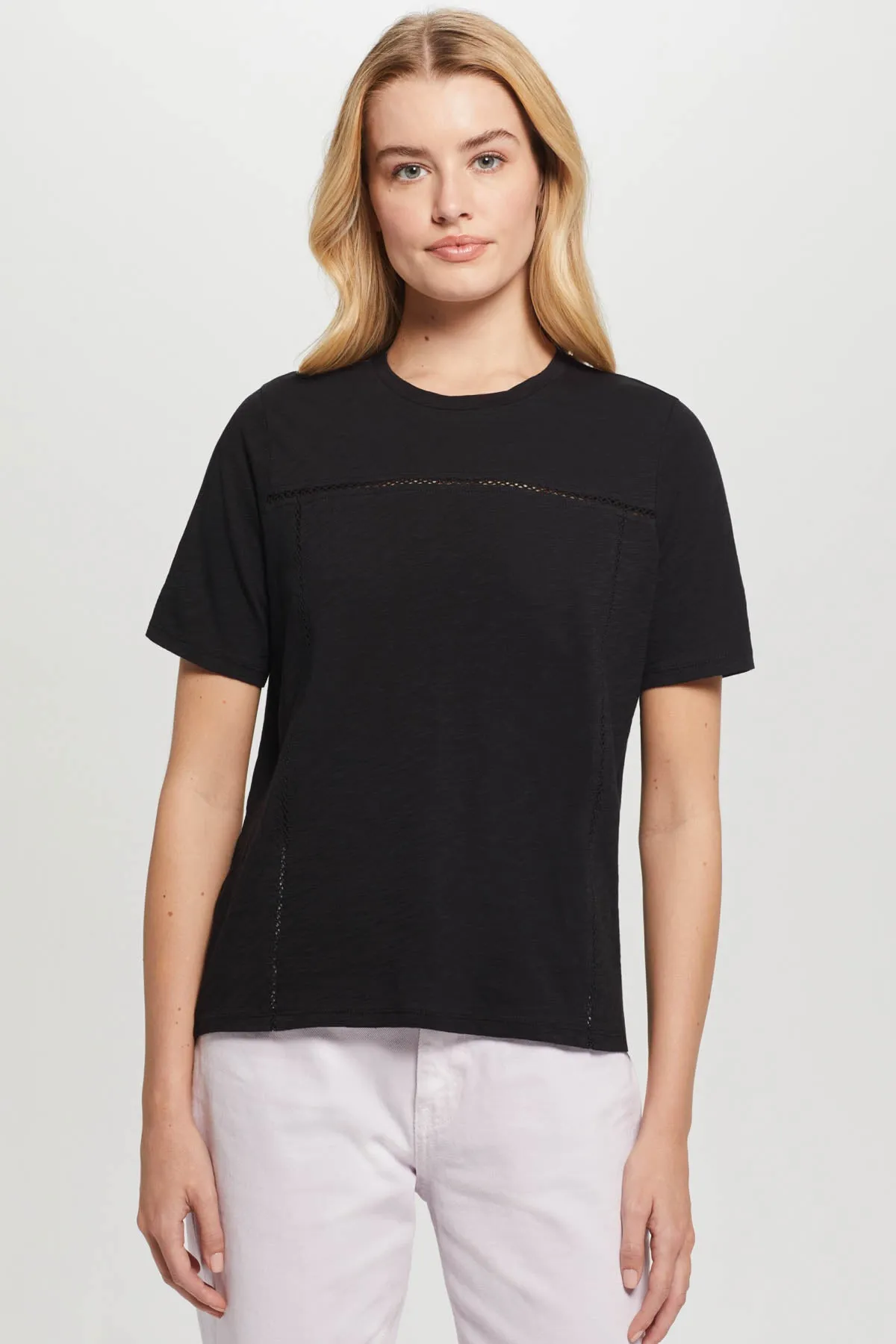 Honor Embroidered Tee sold by Goldie Tees product image thumbnail 5