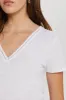 Honor Embroidered V Neck Tee sold by Goldie Tees