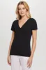 Honor Embroidered V Neck Tee sold by Goldie Tees