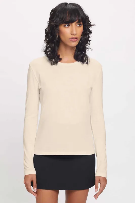 Organic Long Sleeve Tee sold by Goldie Tees