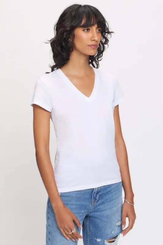 Organic V Neck Tee sold by Goldie Tees