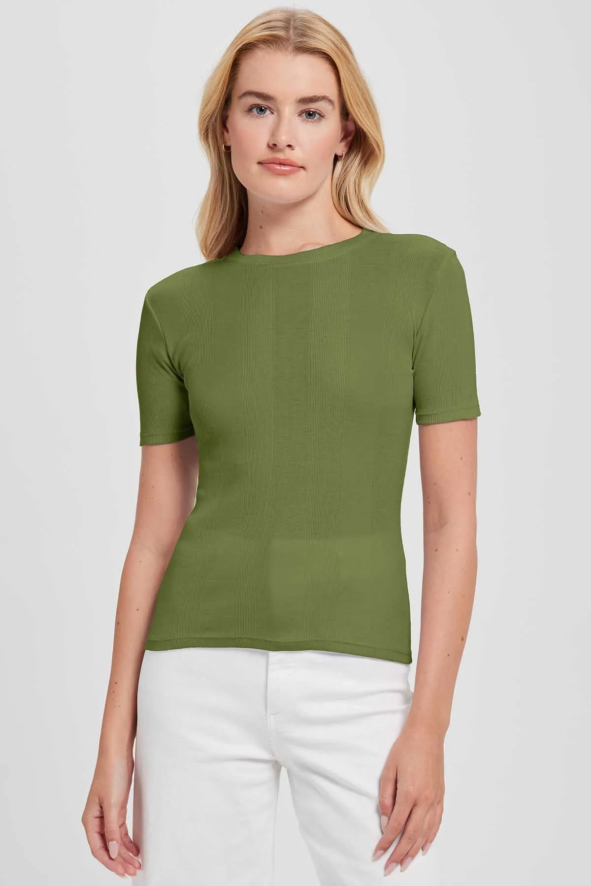 Variegated Rib Tee sold by Goldie Tees product image thumbnail 4