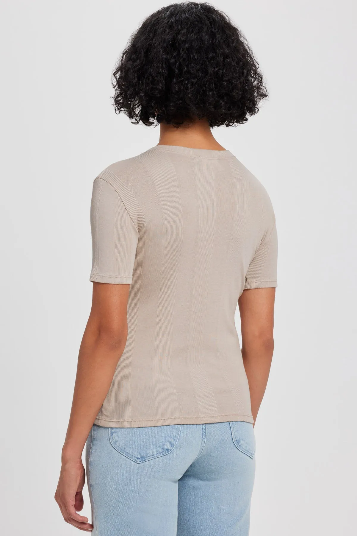 Variegated Rib Tee sold by Goldie Tees product image thumbnail 2