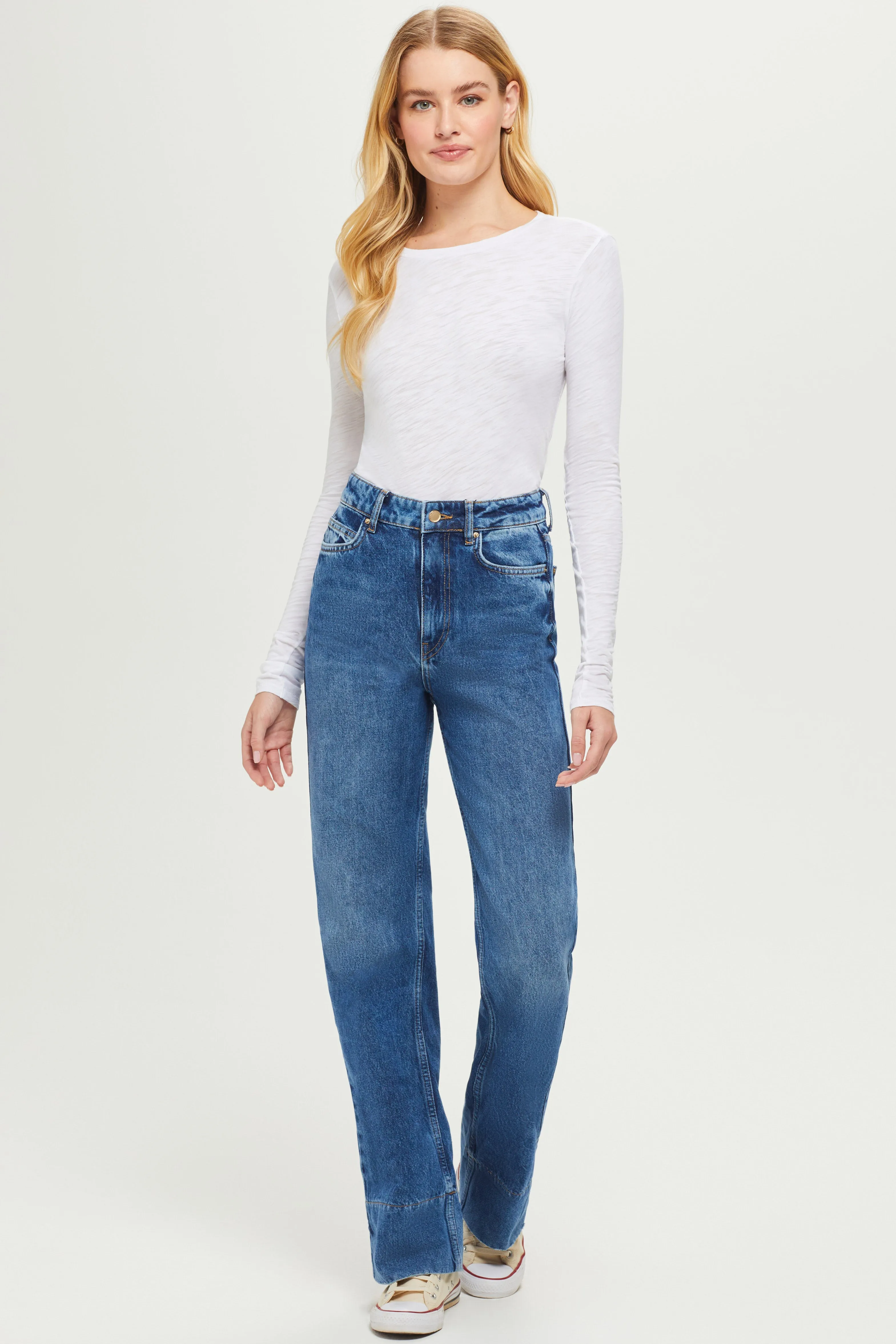 Signature Slub Long Sleeve Tee sold by Goldie Tees product image thumbnail 2