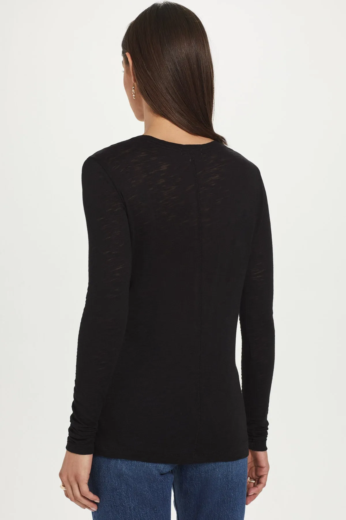 Signature Slub Long Sleeve Tee sold by Goldie Tees product image thumbnail 5