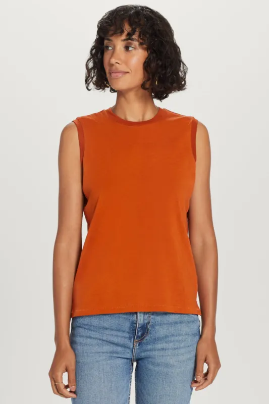 Organic Artisan Dyed Boy Tank sold by Goldie Tees