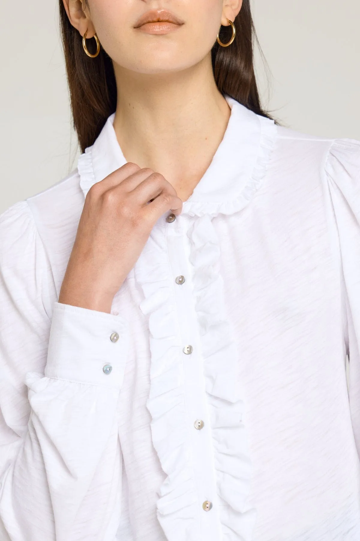 Josephine Tuxedo Shirt sold by Goldie Tees product image thumbnail 3