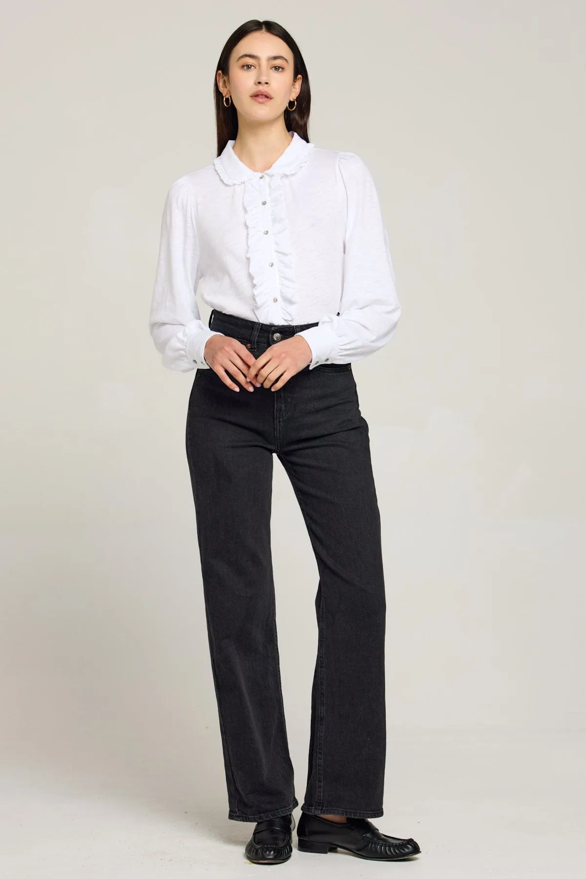 Josephine Tuxedo Shirt sold by Goldie Tees product image thumbnail 2