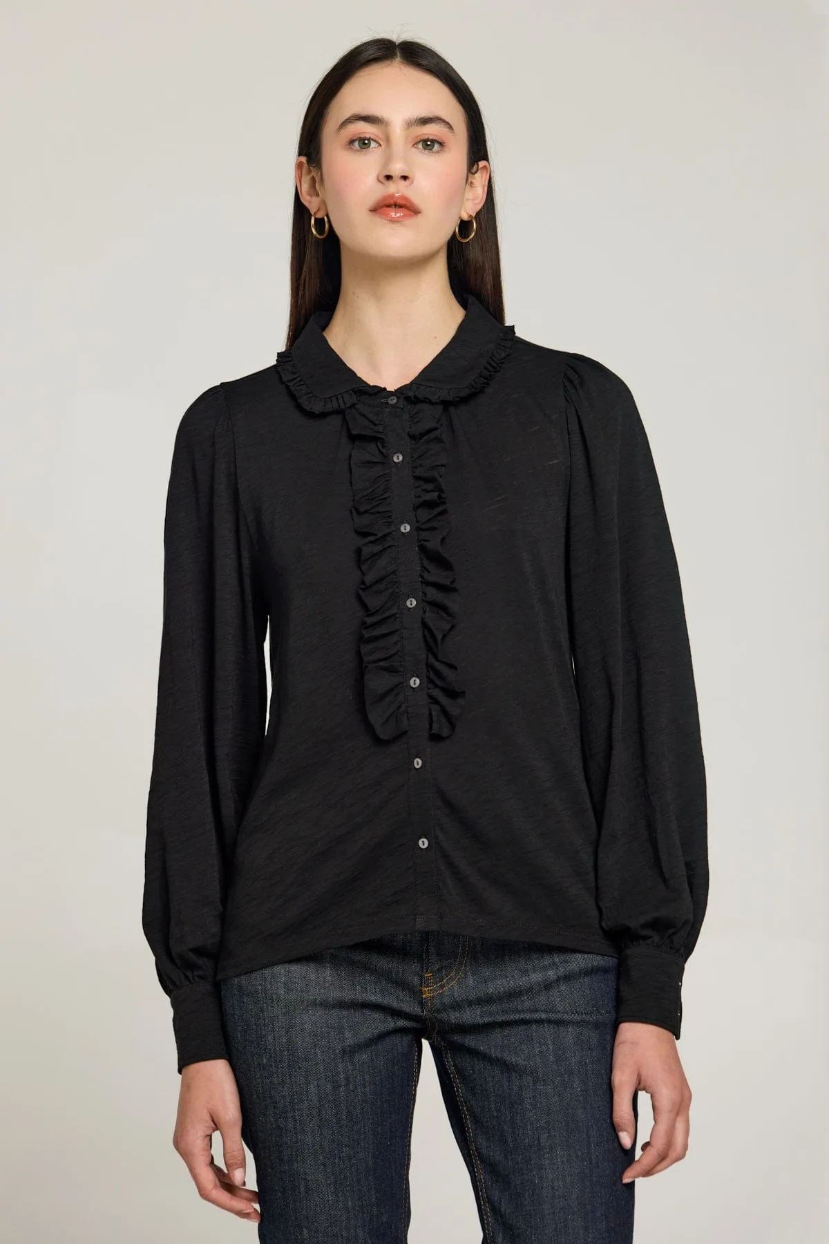 Josephine Tuxedo Shirt sold by Goldie Tees product image thumbnail 5