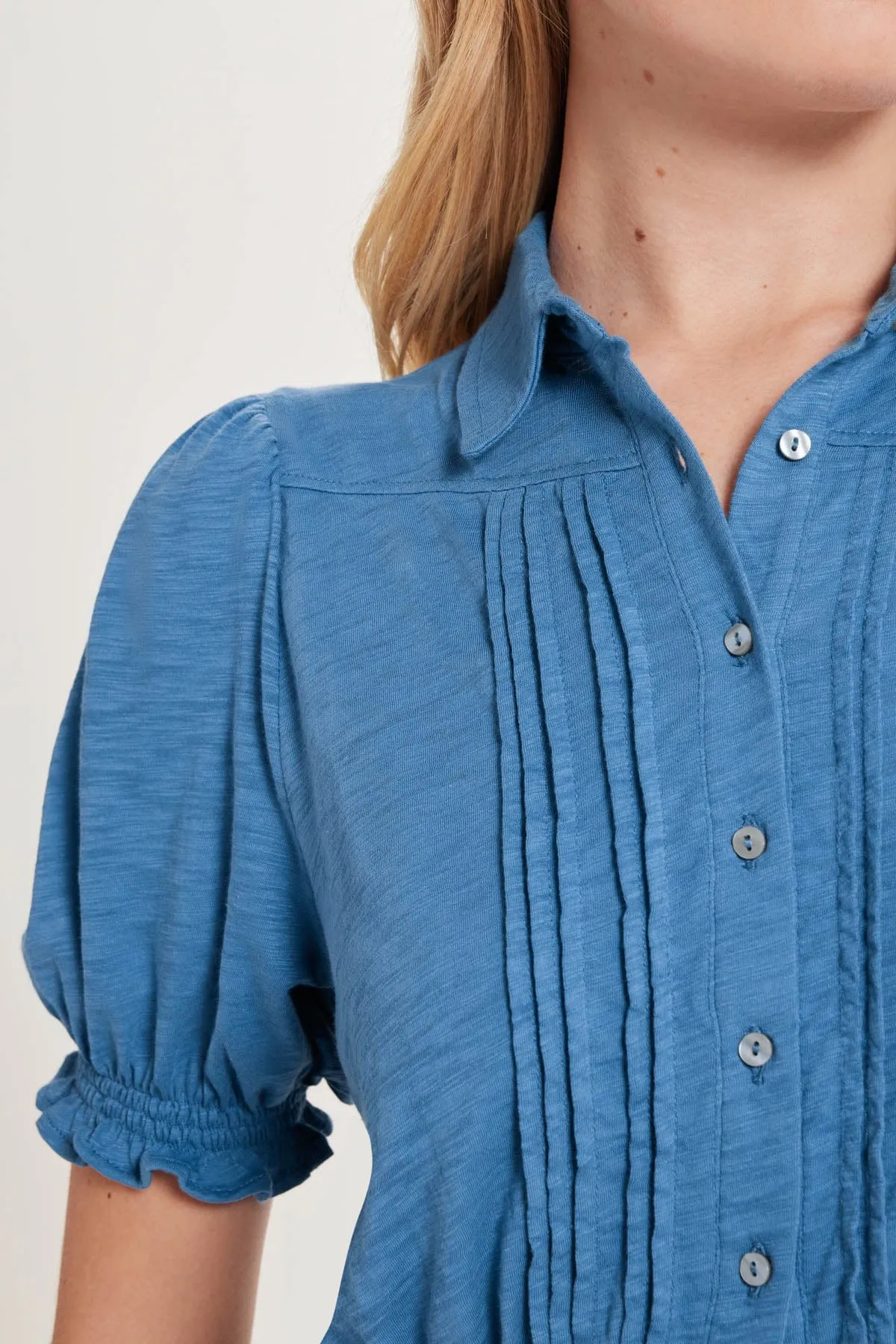 Amelie Pintuck Blouse sold by Goldie Tees product image thumbnail 3