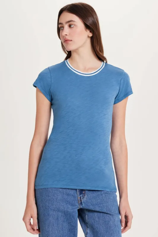 Tipped Ringer Tee sold by Goldie Tees