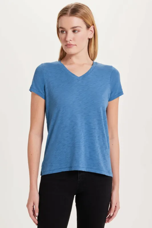 Signature Slub V Neck Boy Tee sold by Goldie Tees