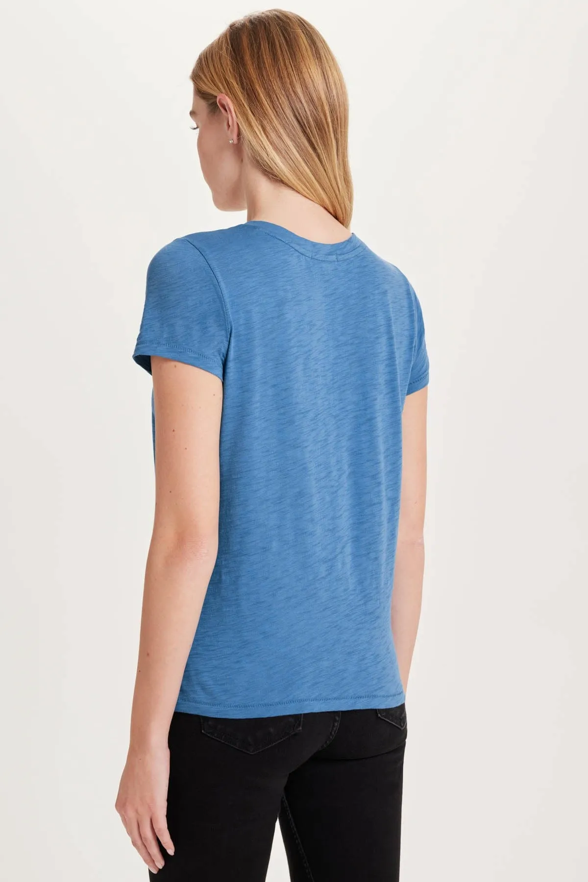 Signature Slub V Neck Boy Tee sold by Goldie Tees product image thumbnail 2