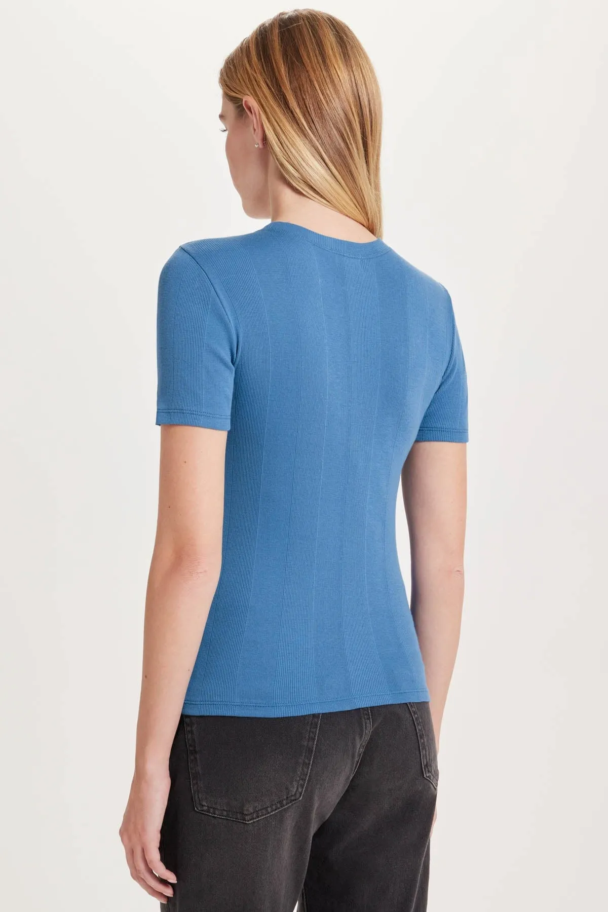 Variegated Rib Tee sold by Goldie Tees product image thumbnail 2