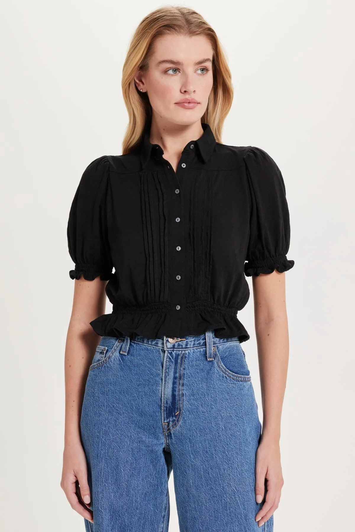 Amelie Pintuck Blouse sold by Goldie Tees product image thumbnail 5