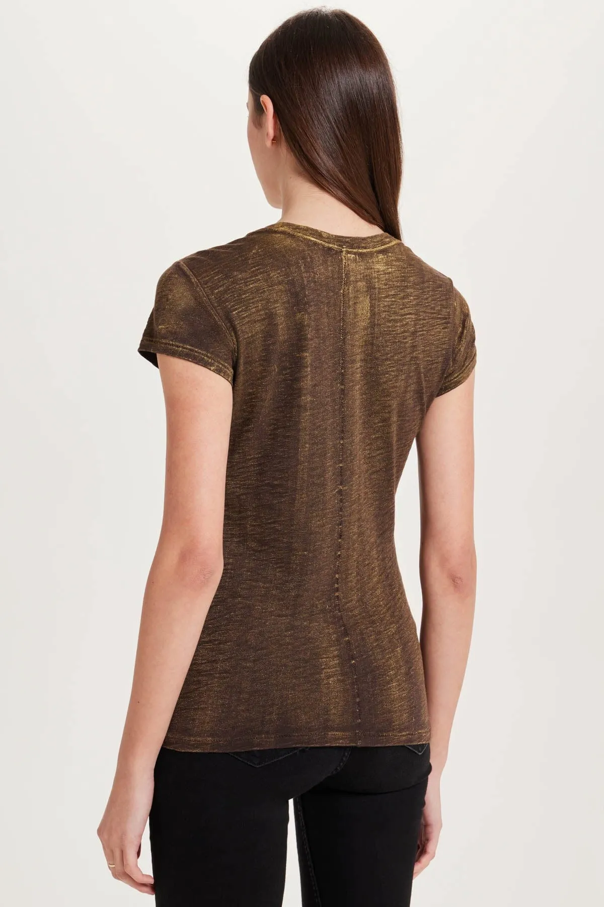 Metallic Sparkle Tee sold by Goldie Tees product image thumbnail 3