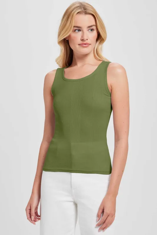Variegated Rib Tank sold by Goldie Tees