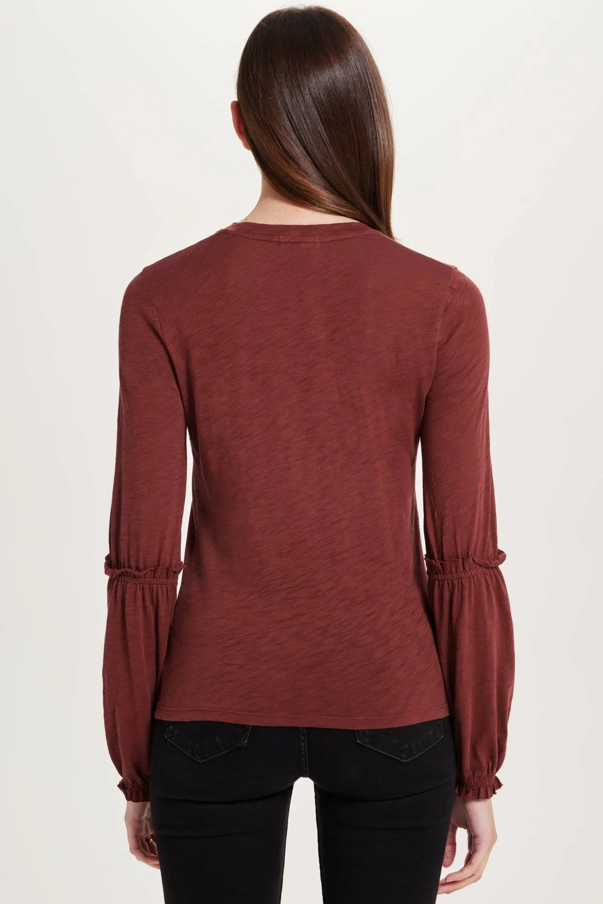 Olivia Long Sleeve Tee sold by Goldie Tees product image thumbnail 2