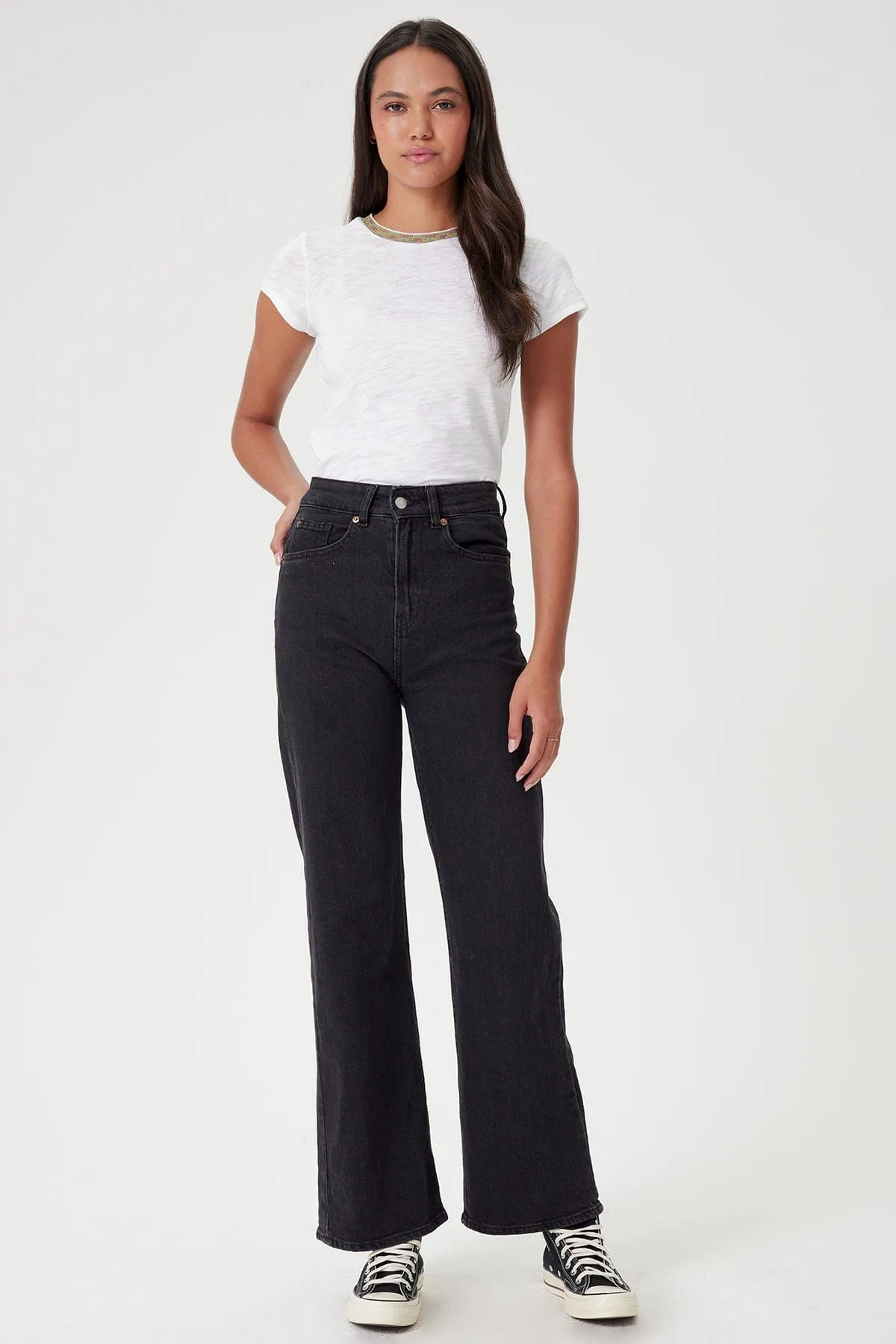 Pavé Ringer Tee sold by Goldie Tees product image thumbnail 2