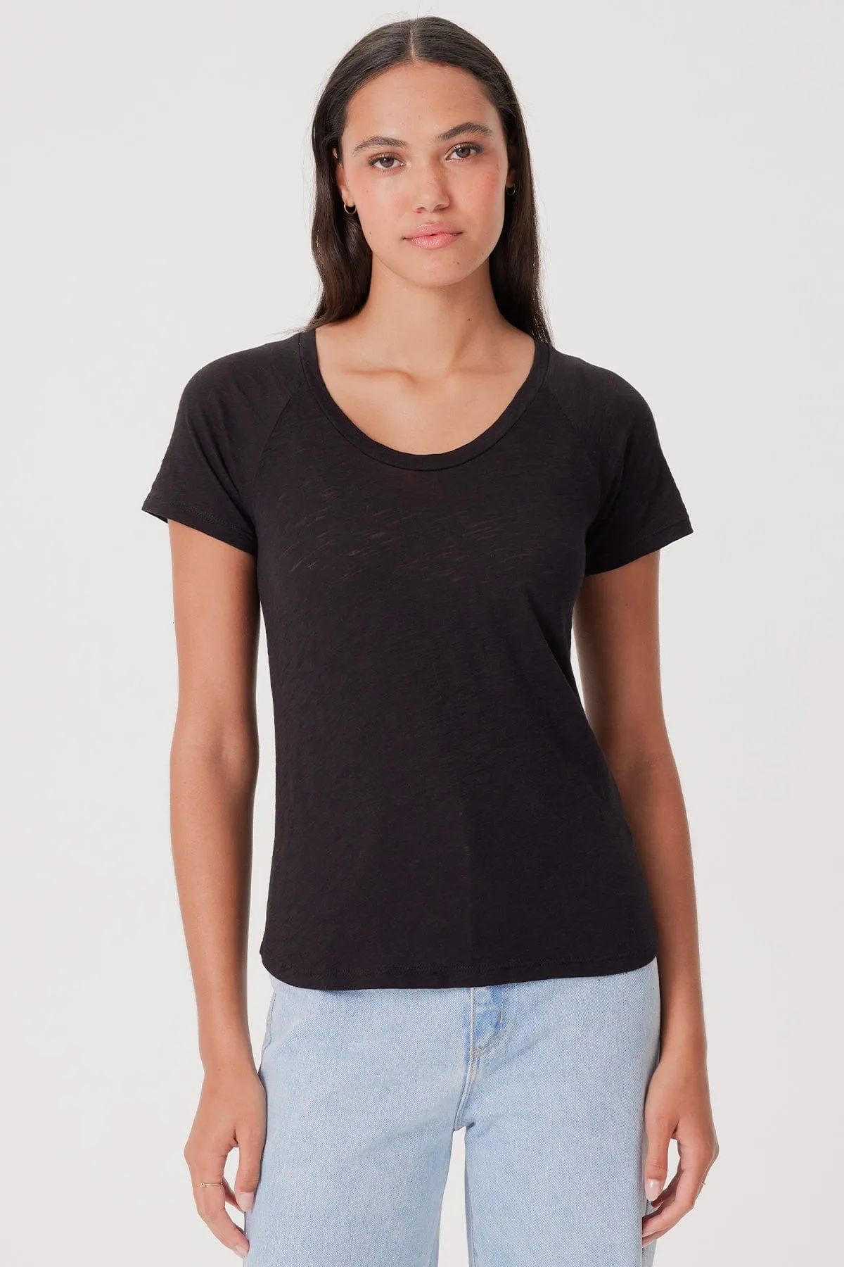 Signature Slub Raglan Tee sold by Goldie Tees product image thumbnail 4