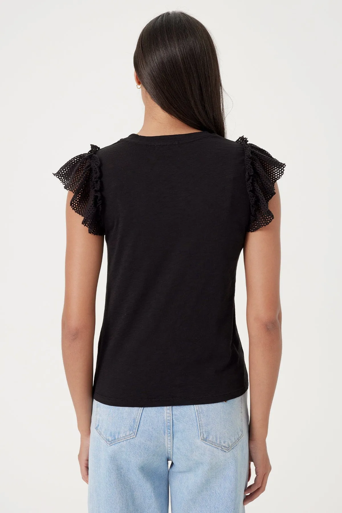 Isabel Ruffle Shell sold by Goldie Tees product image thumbnail 5