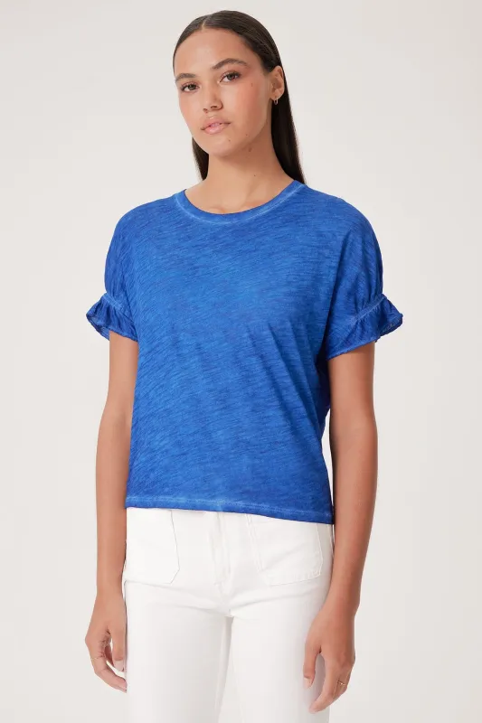 Limited Edition Puff & Ruffle Sleeve Tee sold by Goldie Tees