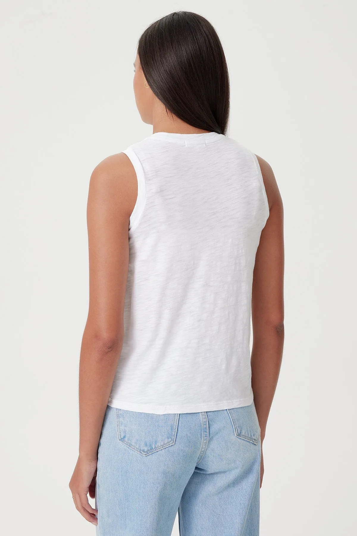 Sophie Button Tank sold by Goldie Tees product image thumbnail 3