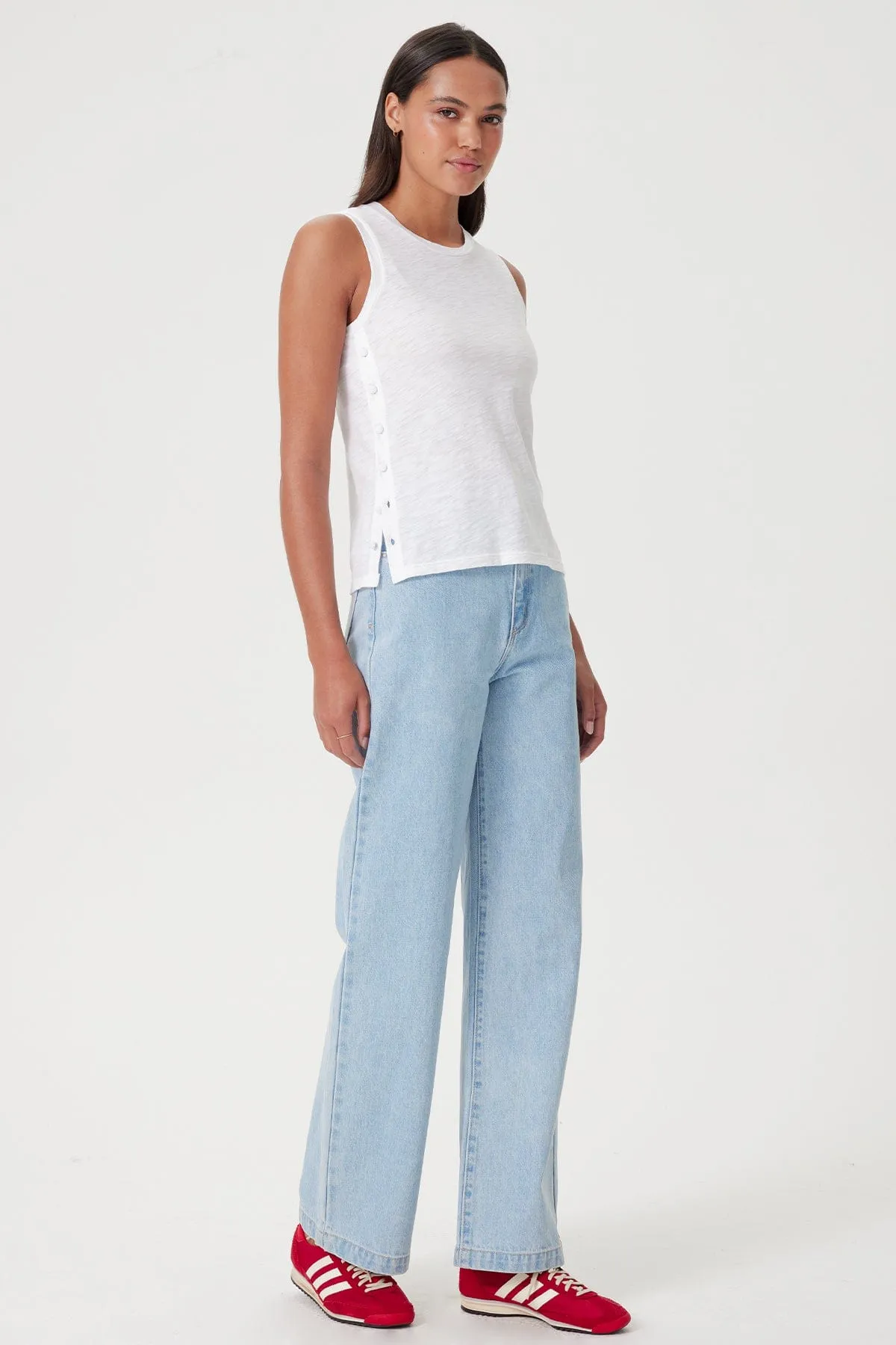 Sophie Button Tank sold by Goldie Tees product image thumbnail 2