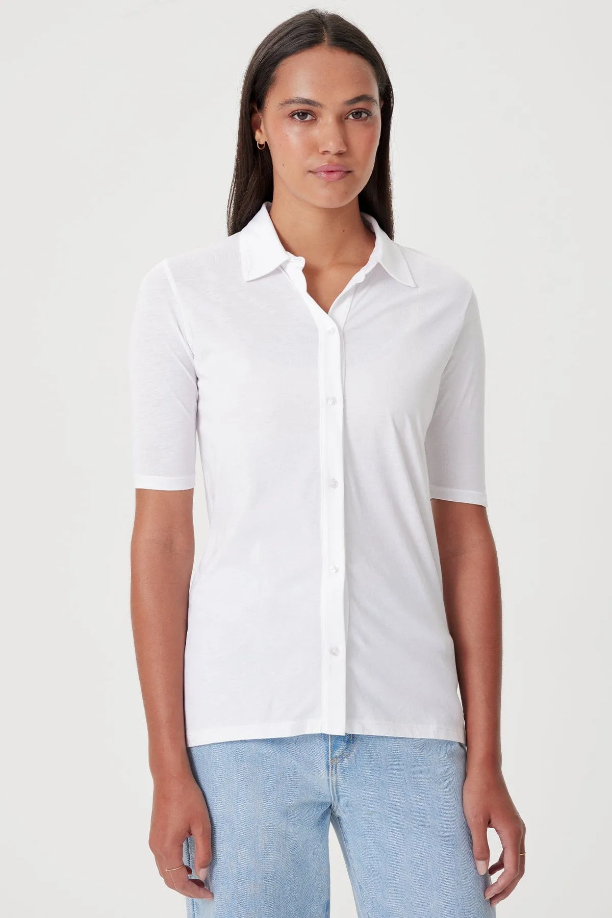 Organic Modern Short Sleeve Shirt sold by Goldie Tees