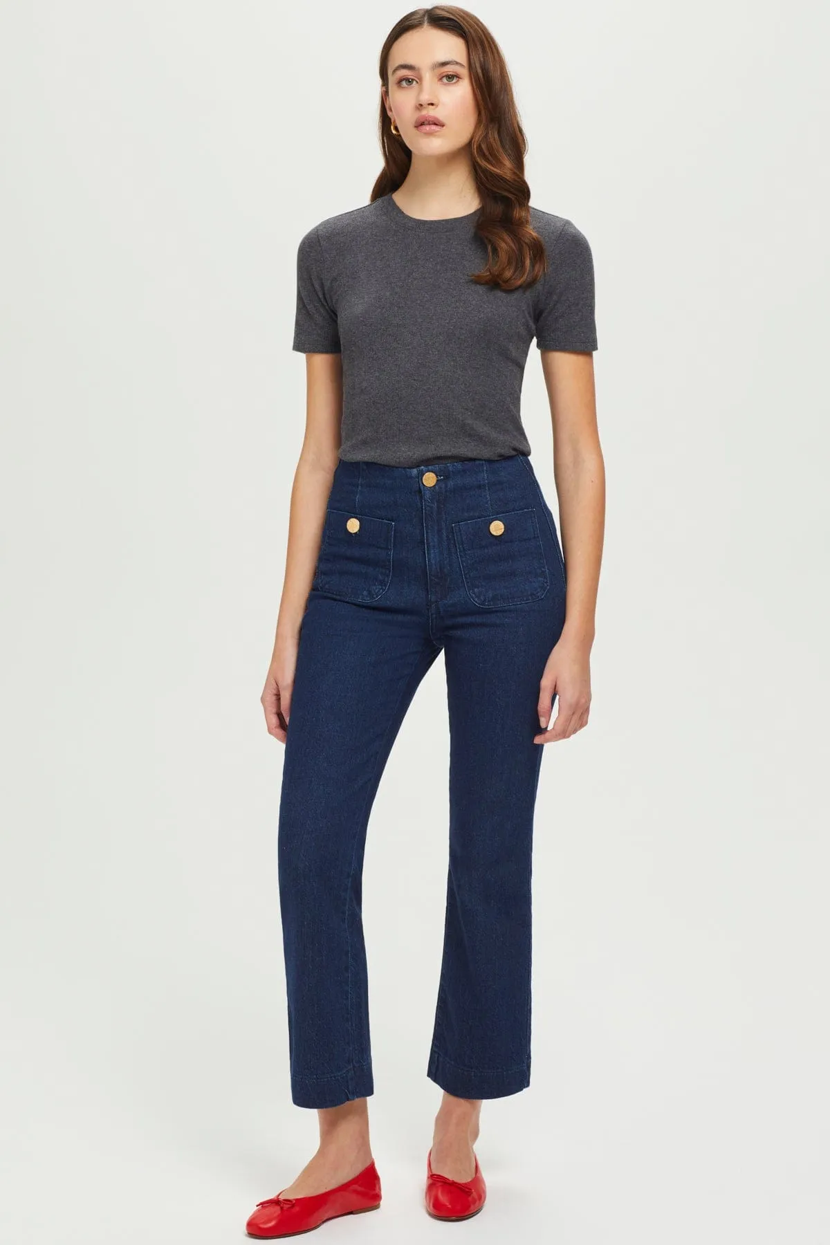 Variegated Rib Tee sold by Goldie Tees product image thumbnail 2