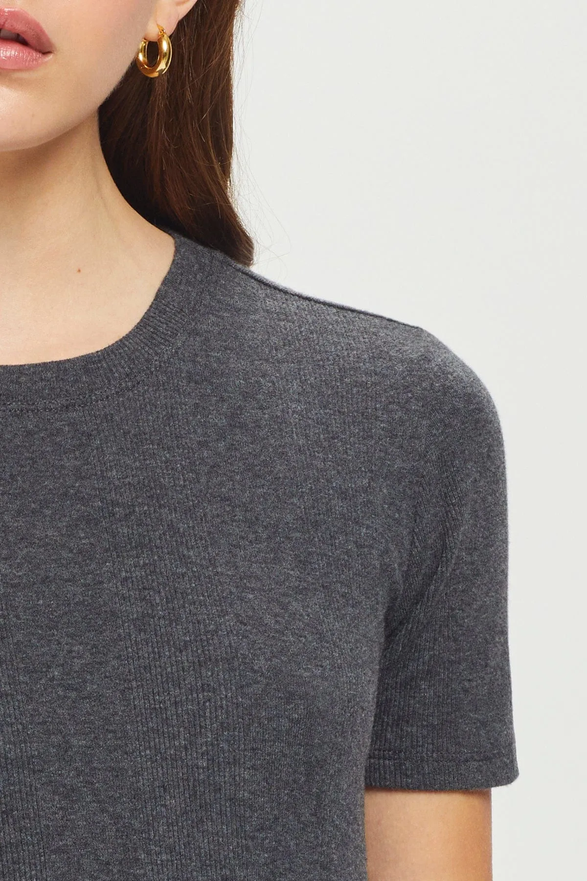 Variegated Rib Tee sold by Goldie Tees product image thumbnail 4